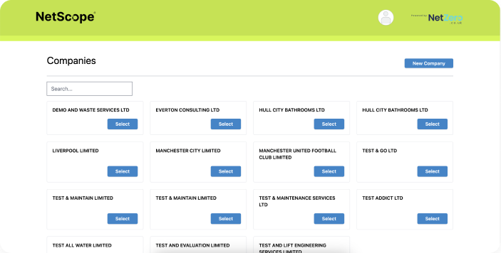 Multi-Client Management Interface